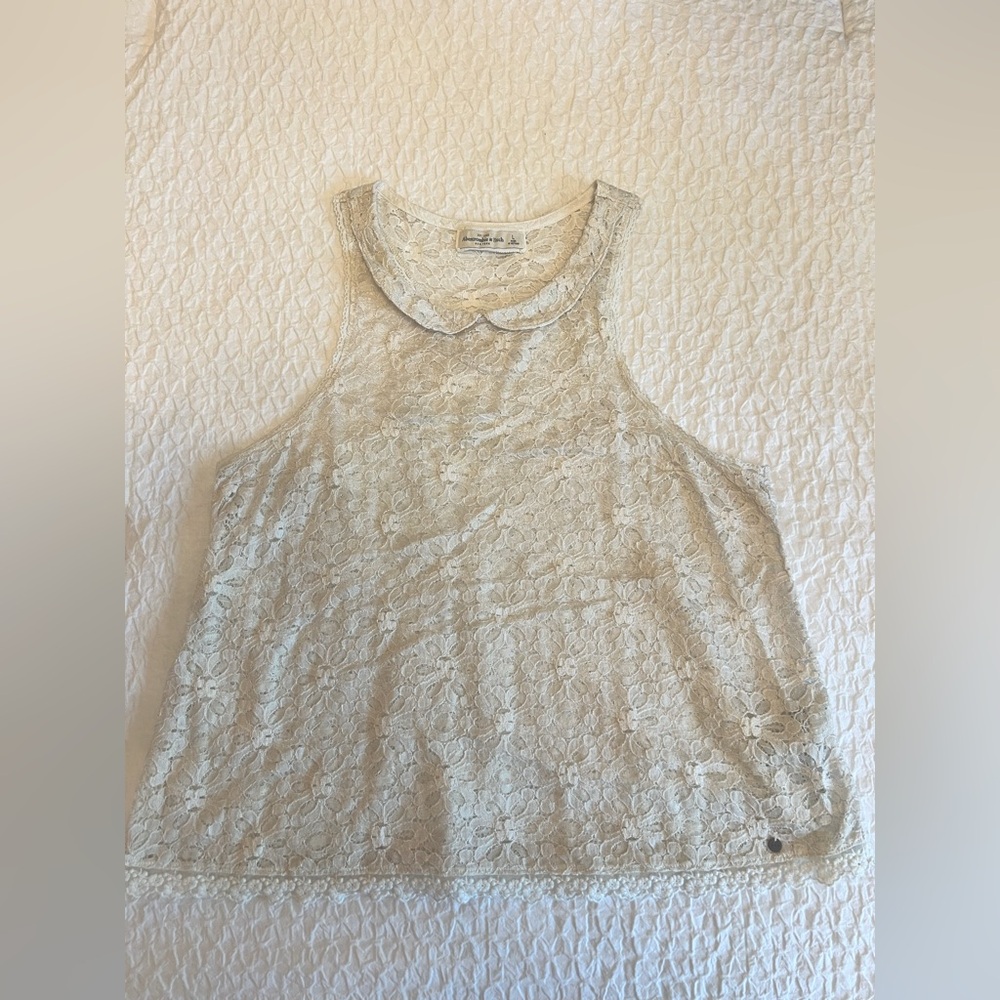 Abercrombie & Fitch Lace Tank Top - Picture 6 of 8